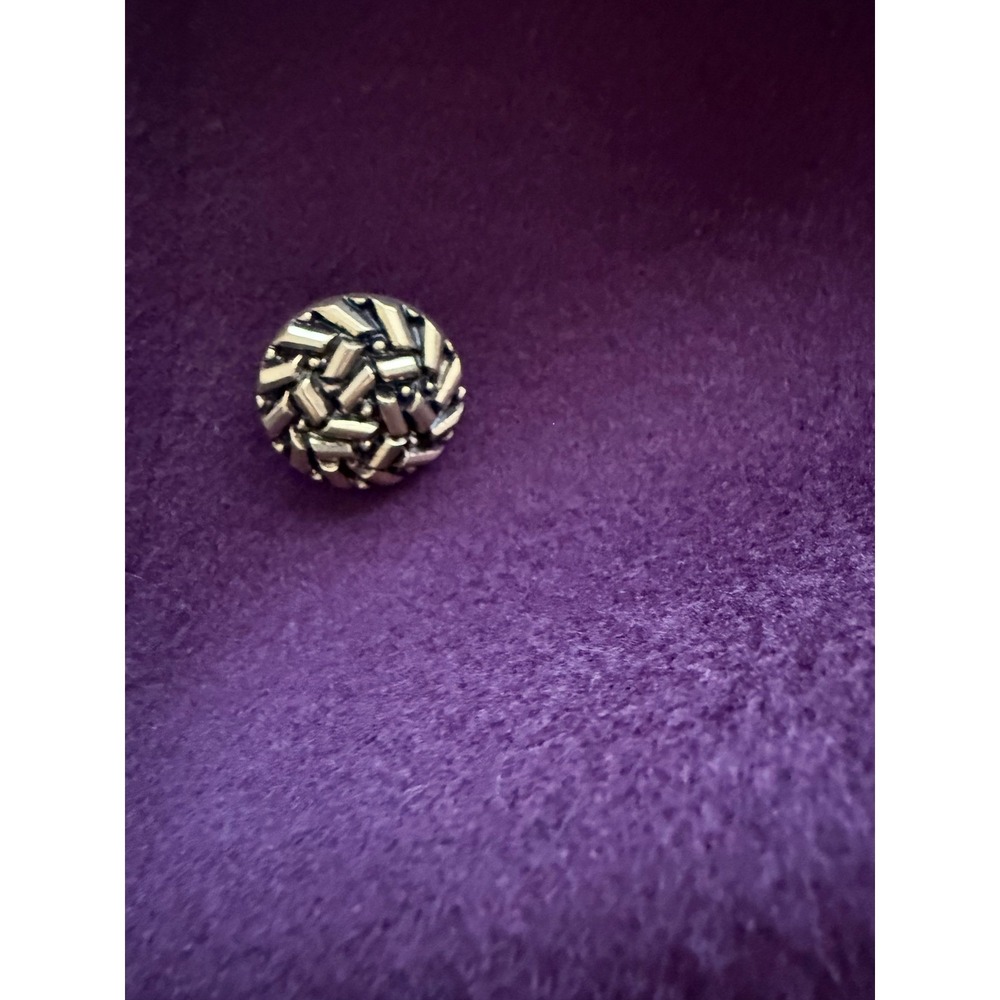 Ashley Scott Vintage Purple‎ Wool Blend Coat Made in USA Textured Buttons 25x36 - Picture 6 of 8